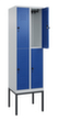 C+P Dubbeldekse locker Classic Plus, vakbreedte 300 mm  S