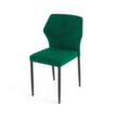 VEBA Beklede stoel Essentials Louis, zitting velours (100% polyester), groen