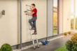 Hailo Telescoop-aanlegladder FlexLine T80 met sporten  S