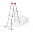 Hailo Multifunctionele reformladder M80, 4 x 4 sporten met profiel  S