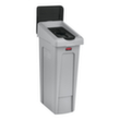 Rubbermaid Deksel Slim Jim® voor Recyclingstation, zwart  S