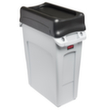 Rubbermaid Tuimeldeksel Slim Jim® voor afvalverzamelaar, zwart  S