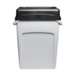 Rubbermaid Tuimeldeksel Slim Jim® voor afvalverzamelaar, zwart  S