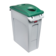 Rubbermaid Deksel Slim Jim® voor flesseninworp voor afvalverzamelaar, groen  S