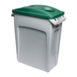 Rubbermaid Deksel Slim Jim® voor flesseninworp voor afvalverzamelaar, groen  S