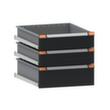 Thurmetall Lade-onderbouw EcoBlox voor werkbank, 3 lade(n)