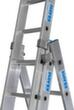 Krause Multifunctionele ladder, 3 x 14 sporten met profiel  S