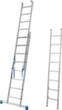 Krause Multifunctionele ladder, 3 x 8 sporten met profiel  S