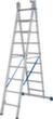 Krause Multifunctionele ladder, 3 x 9 sporten met profiel  S