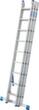 Krause Multifunctionele ladder, 3 x 9 sporten met profiel  S