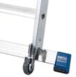 Krause Ladder STABILO® Professional met leuning aan twee zijden, 12 trede(n) met traanplaatprofiel  S