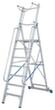 Krause Ladder STABILO® Professional met veiligheidsbeugel + leuning  S