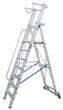 Krause Ladder STABILO® Professional met veiligheidsbeugel + leuning  S