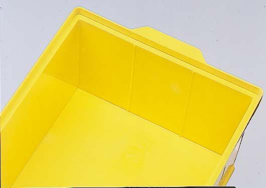 Kappes Zichtbak RasterPlan® Favorit, geel, diepte 290 mm  ZOOM