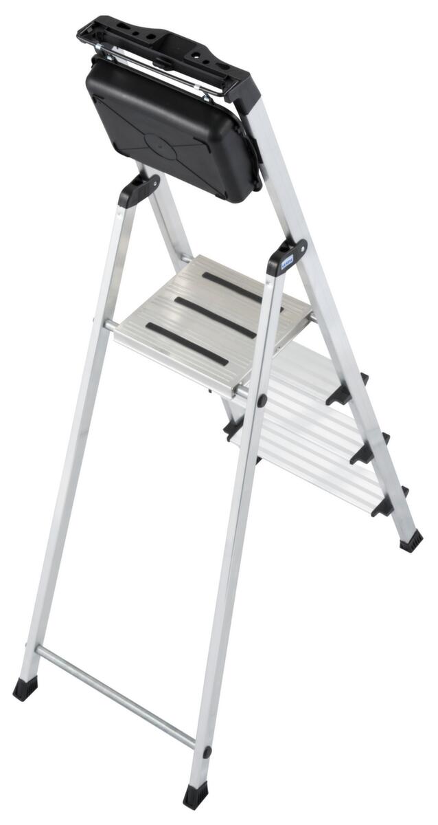 Krause Trapladder  Monto® Secury® met antislipcoating, 4 treden met antislipprofiel  ZOOM