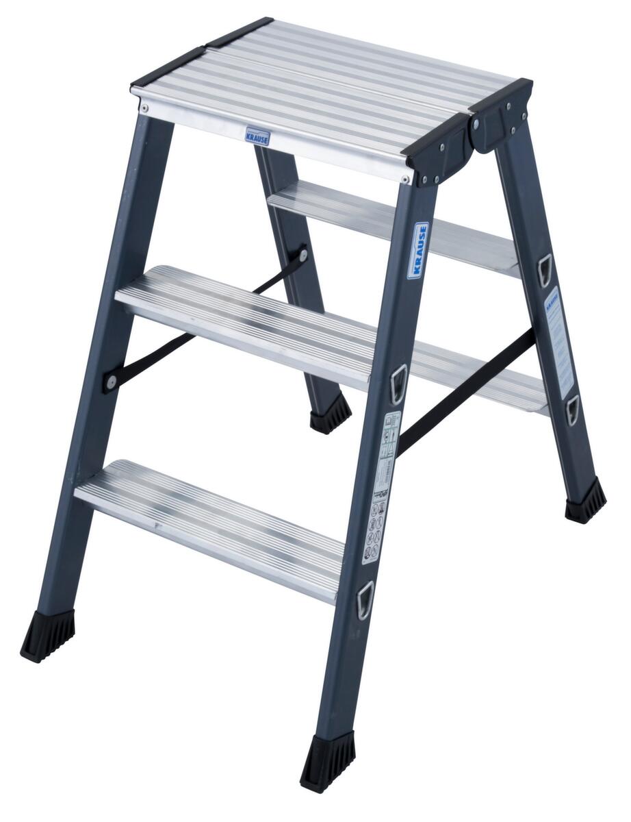 Krause Geëloxeerde dubbele ladder MONTO® SePro D®  ZOOM