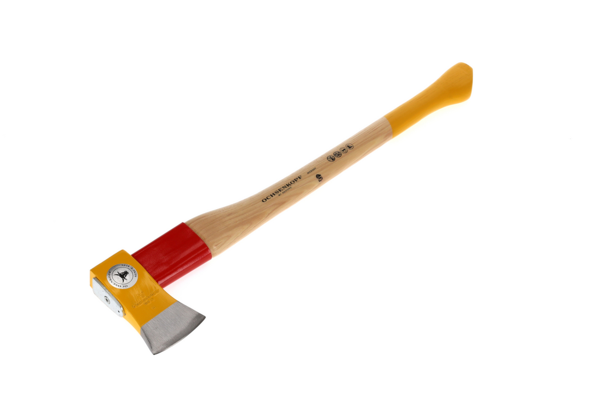 OX 648 H-1257 SPALT-FIX-Axe ROTBAND-PLUS met 70cm hickory handvat