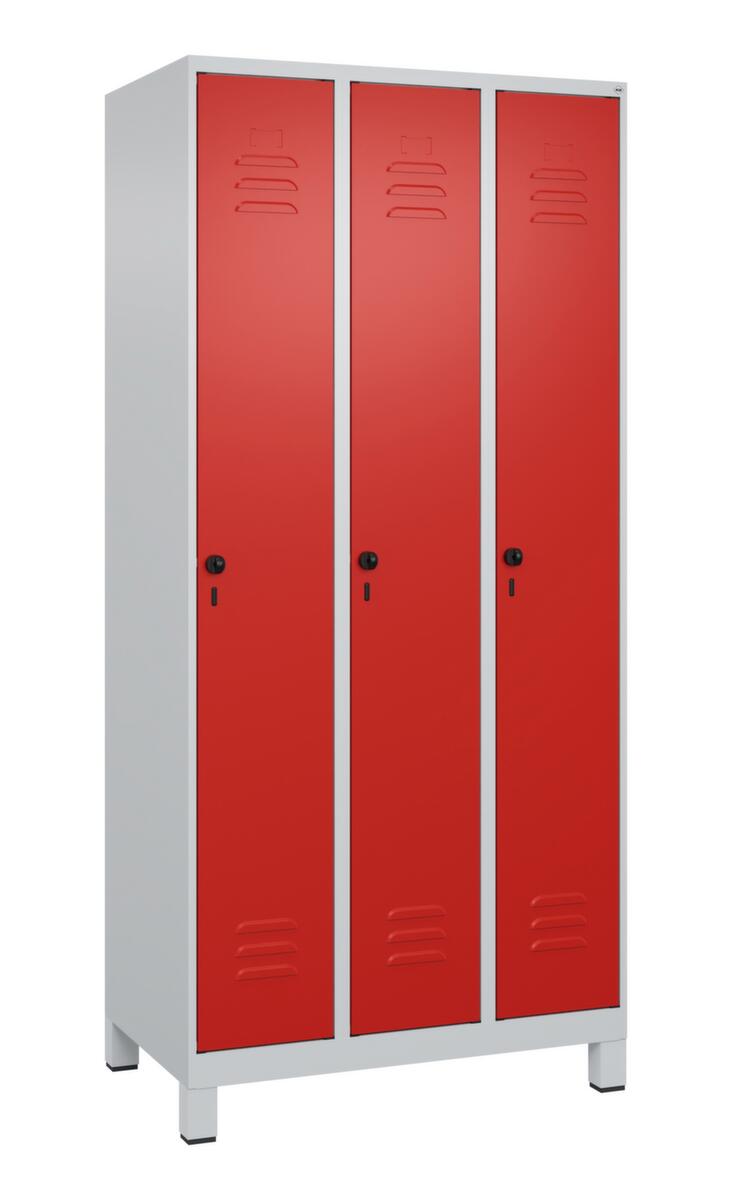 C+P locker Classic Plus met 3 vakken, vakbreedte 300 mm