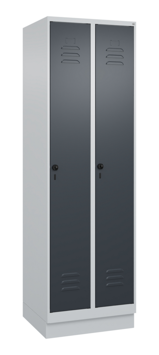 C+P Locker Classic Plus voor scheiding van kleding, vakbreedte 300 mm