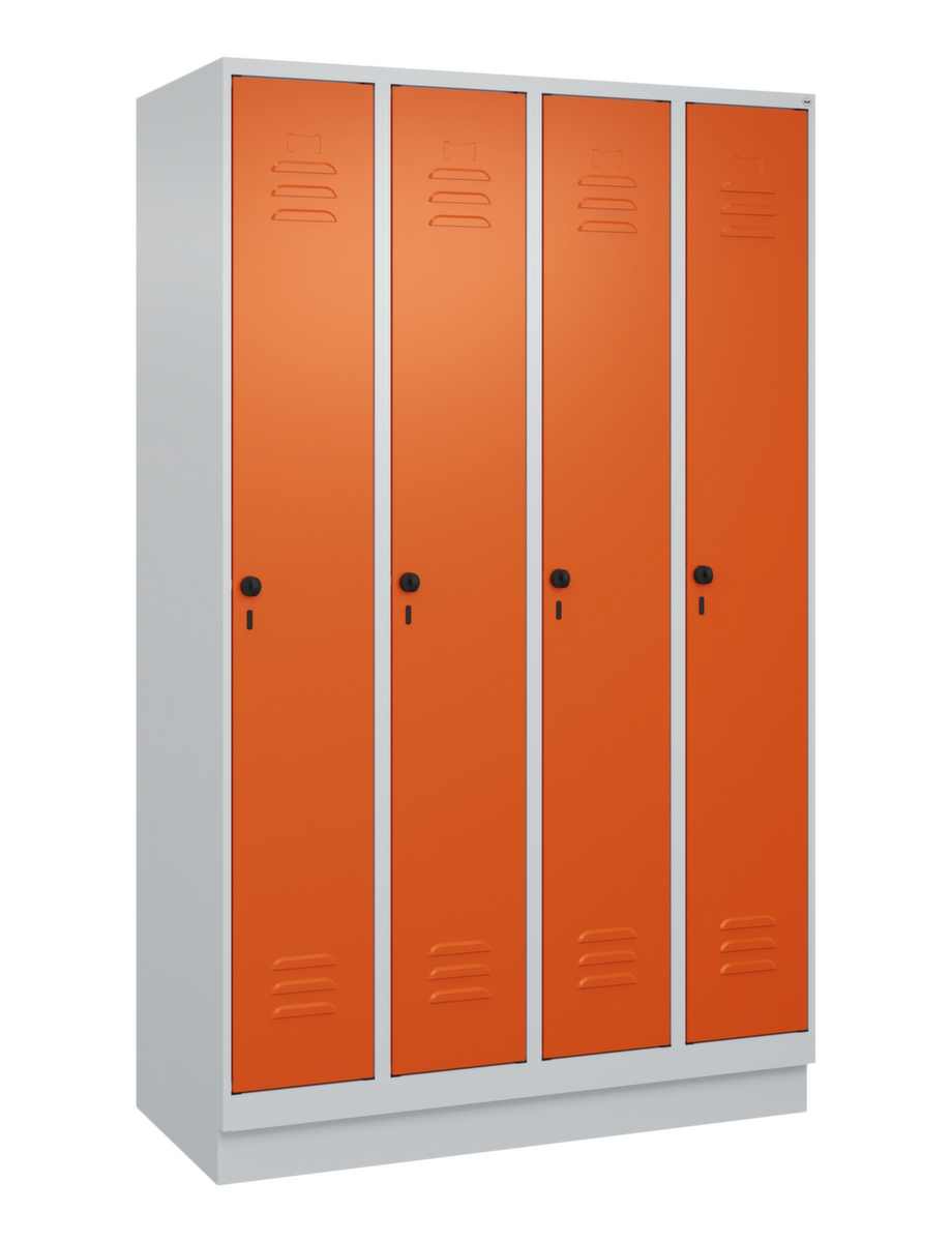 C+P locker Classic Plus met 4 vakken, vakbreedte 300 mm