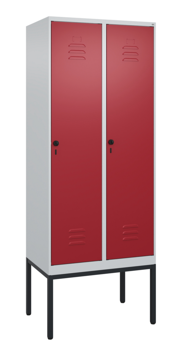 C+P locker Classic Plus met 2 vakken, vakbreedte 400 mm