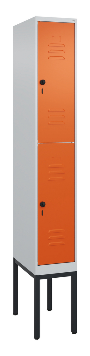 C+P Dubbeldekse locker Classic Plus, vakbreedte 300 mm