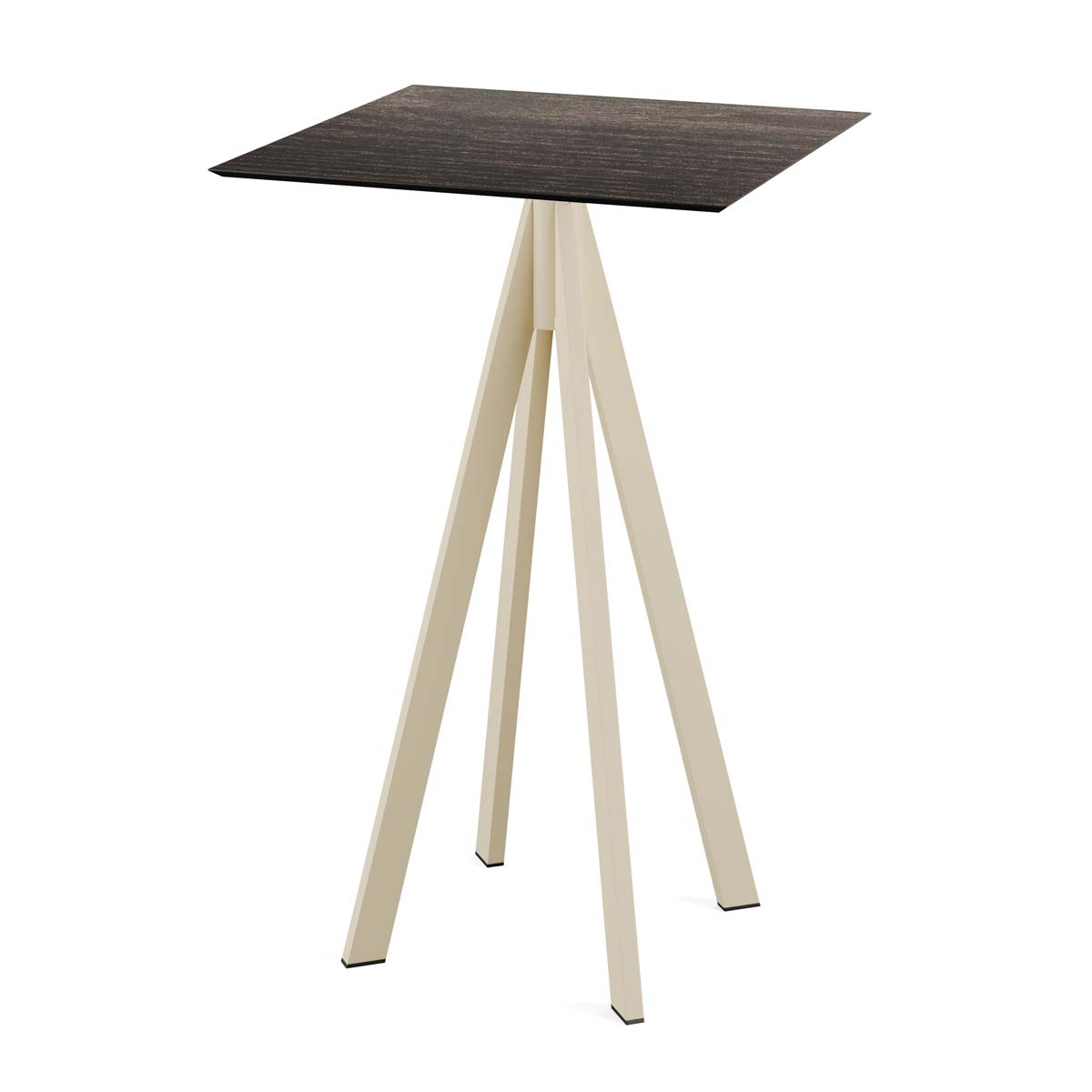 VEBA Statafel Essentials Infinity, breedte x diepte 700 x 700 mm, plaat Riverwashed Wood  ZOOM