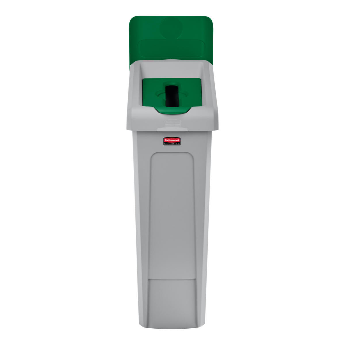 Rubbermaid Deksel Slim Jim® voor Recyclingstation, groen  ZOOM