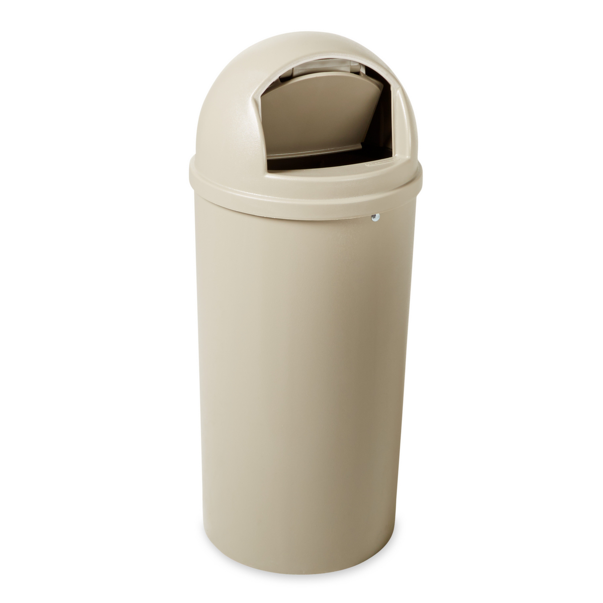 Rubbermaid Brandremmende afvalbak Marshal® Classic, 57 l, beige, deksel beige  ZOOM