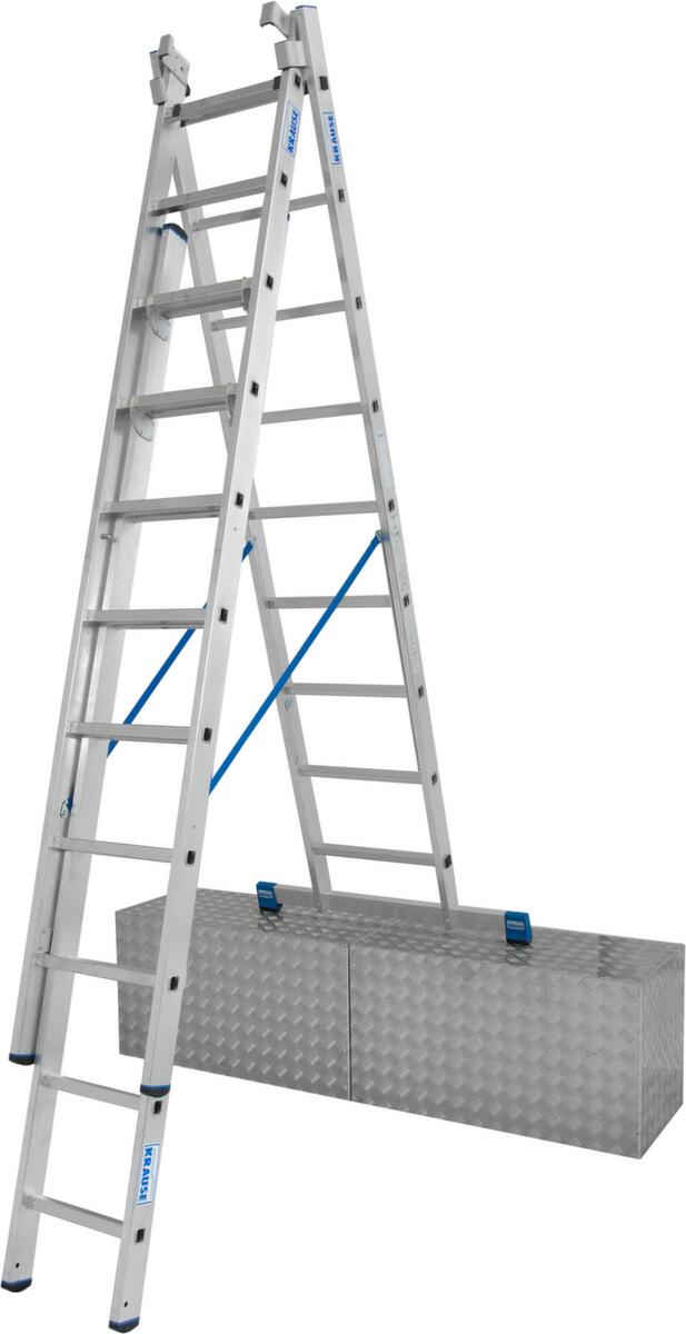 Krause Multifunctionele ladder, 3 x 9 sporten met profiel