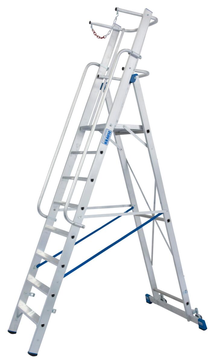 Krause Ladder STABILO® Professional met veiligheidsbeugel + leuning  ZOOM