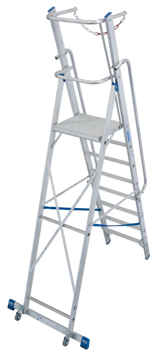 Krause Ladder STABILO® Professional met veiligheidsbeugel + leuning  ZOOM