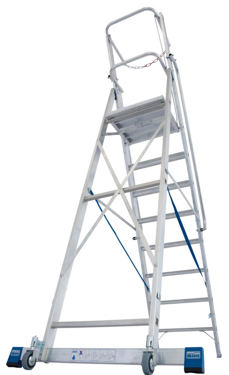 Krause Ladder STABILO® Professional met veiligheidsbeugel + leuning  ZOOM