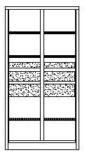 PAVOY Zwaarlastkast Basis met laden, breedte 1040 mm