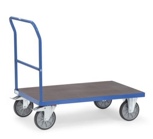 fetra Duwbeugelwagen MULTIVARIO met anti-slip laadvlak, draagvermogen 600 kg, laadvlak lengte x breedte 1000 x 700 mm