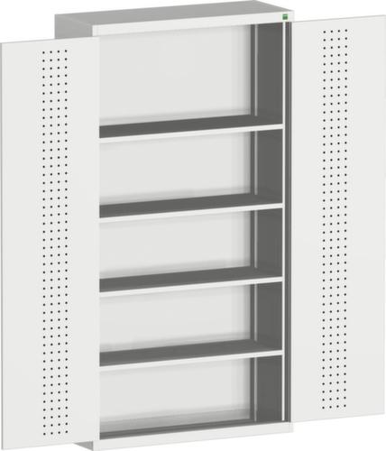 bott Kast met geperforeerde platen cubio, 4 legborden