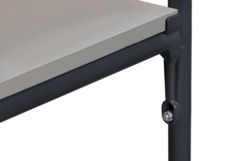 fetra Legbord GREY EDITION voor etagewagen, lengte x breedte 1000 x 600 mm