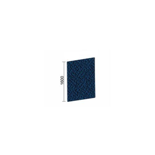 Gera Geluiddempende scheidingswand Pro ProfiLine, hoogte x breedte 1600 x 1200 mm, wand blauw