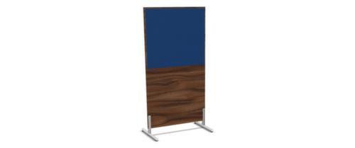 Nowy Styl Scheidingswand E10 van hout met stoffen bekleding, hoogte x breedte 1545 x 800 mm