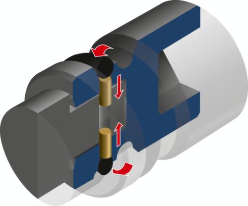 K 21 SL 33 Krachtschroevendraaier bit 1" 33 mm