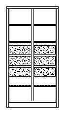 PAVOY Zwaarlastkast Basis met laden, breedte 1040 mm